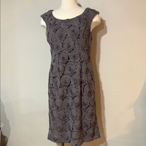 Lavender rose sheath dress